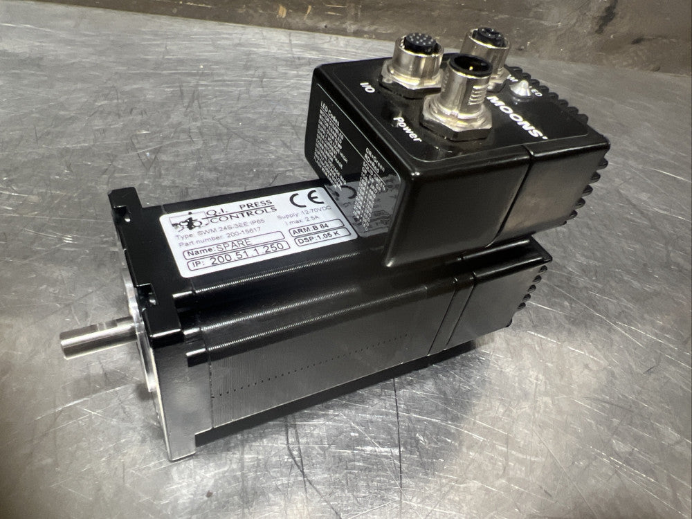 MOONS integrated stepper motor SWM 24S-3EE IP65 Nos Surplus No Original Box