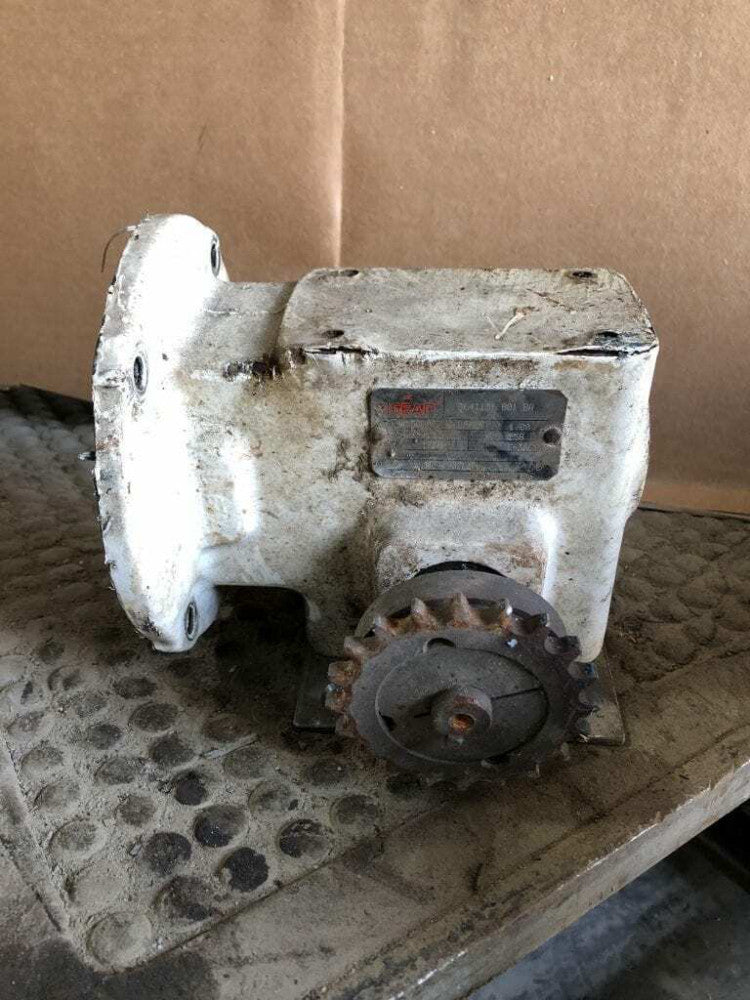 Dodge Tigear 3641131001BA Right Angle Worm Gear Speed Reducer 7:1 1.12HP
