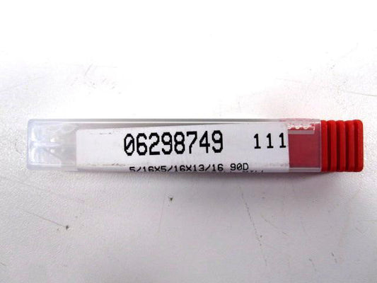  5/16" x 2-1/2" OAL Solid Carbide 2 Flute Right Handed End Mill NEW