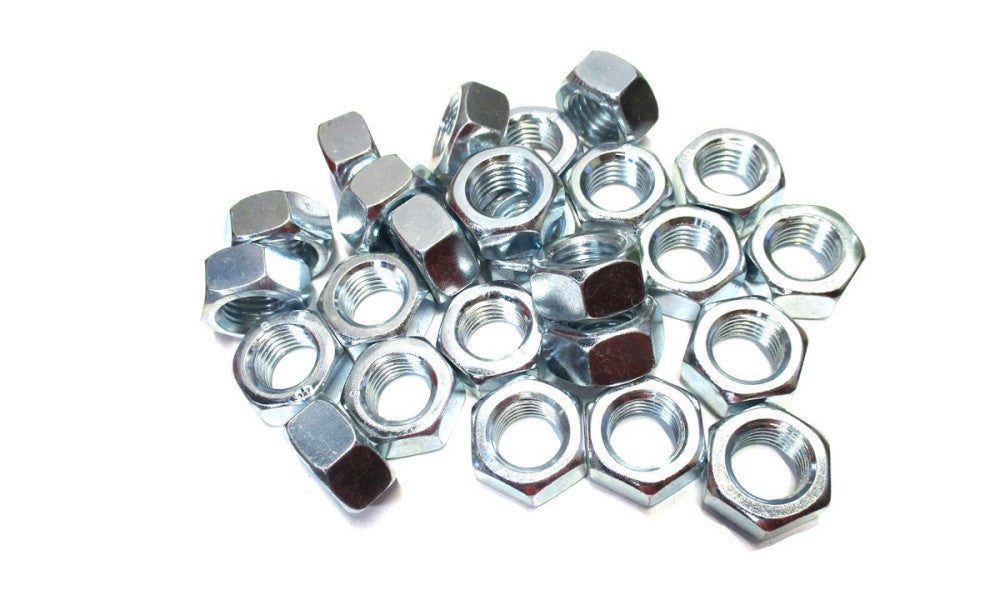 NEW M20x2.50 x 30mm Across Flats x 16mm High RH Steel Hex Nut - Lot of 25