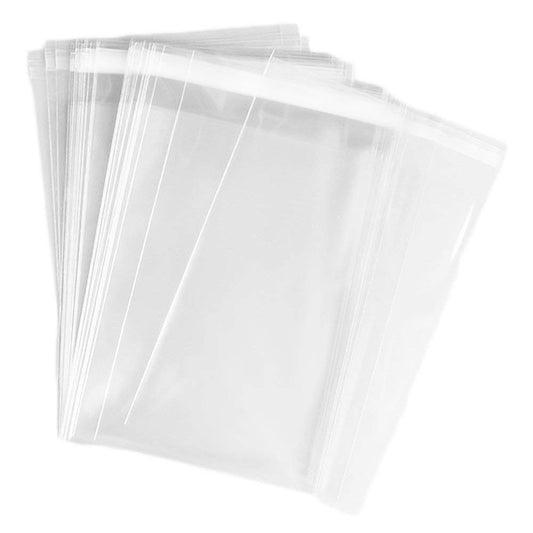 100 Pcs 8 3/4 X 11 1/16 Clear Resealable Cello Bags (1.6mil) Good for 8.5x11 ...