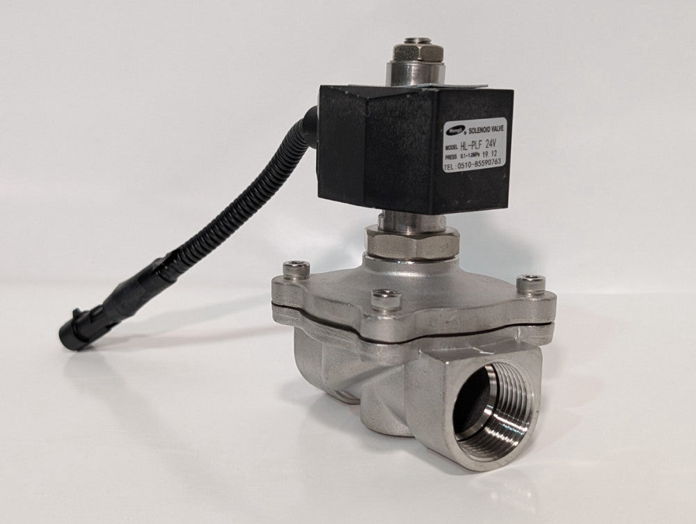Hengli HL-PLF 24V Pilot Type Two Way High Pressure Solenoid Valve 0.1~1.0MPa