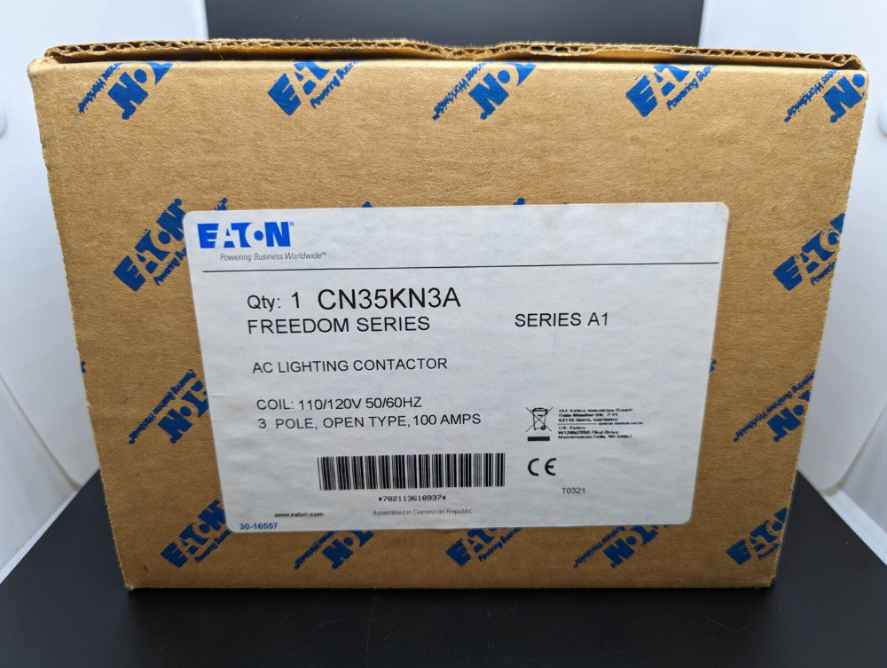 Eaton CN35KN3A 100A AC Lighting Contactor 120V NEW IN BOX USA