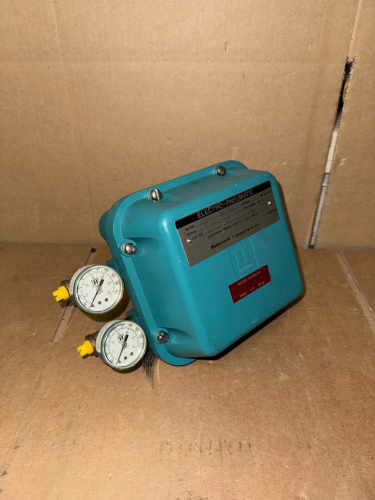 HONEYWELL 870022-012-11-13-01-25-00 ELECTRO-PNEUMATIC VALVE POSITIONER, 24-VDC