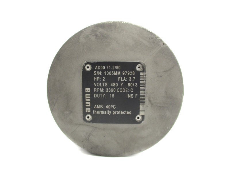 AUMA AD0071-2/80 480VAC UNMP