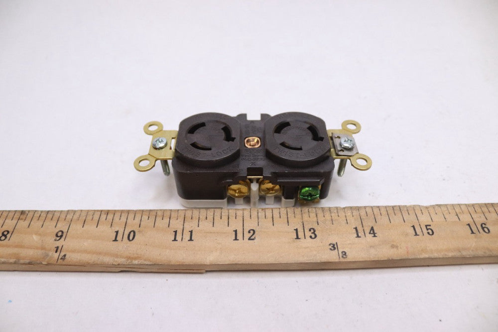 Hubbell Twist Lock Receptacle W-C-596G