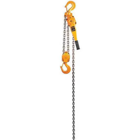 Harrington Lb050-5 Lever Chain Hoist, 10,000 Lb Load Capacity, 5 Ft Hoist Lift,