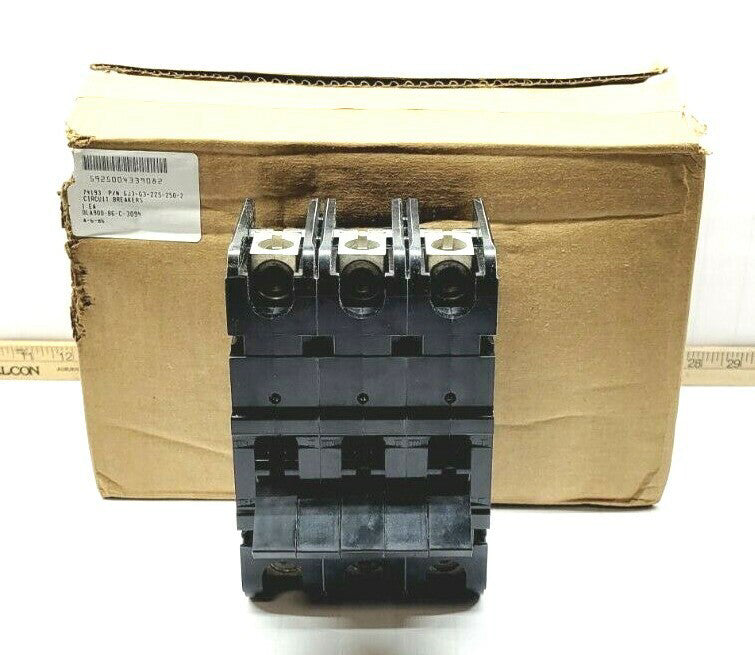 NEW HEINEMANN 225 AMP CIRCUIT BREAKER 250 VAC 50/60 HZ 3 POLE  GJ3-G3-225-250-2