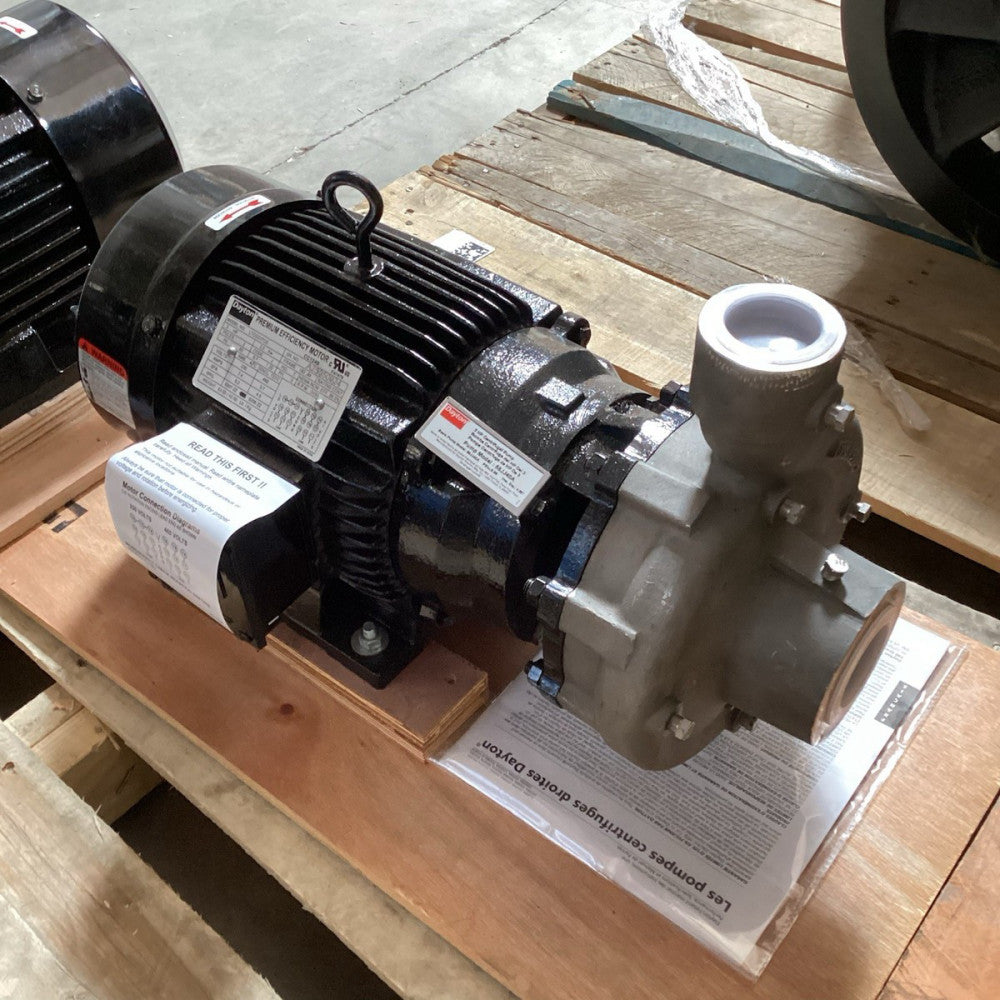 DAYTON 55JJ40 Centrifugal Pump 3hp 208-240/480V 84' Max Head