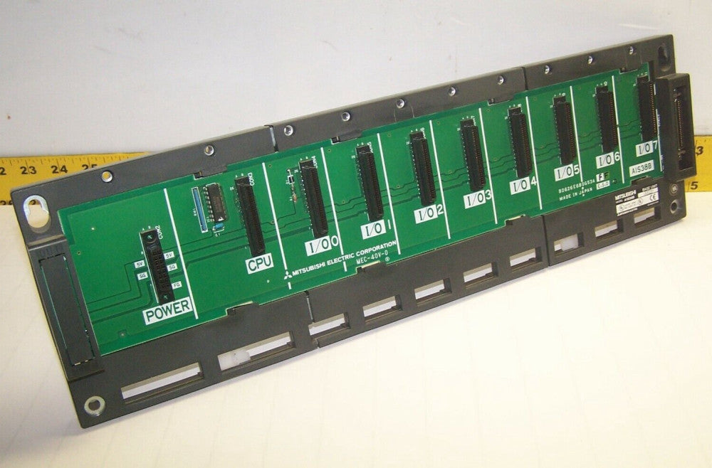 MITSUBISHI 8 SLOT I/O EXTENSION RACK BASE UNIT  A1S38B