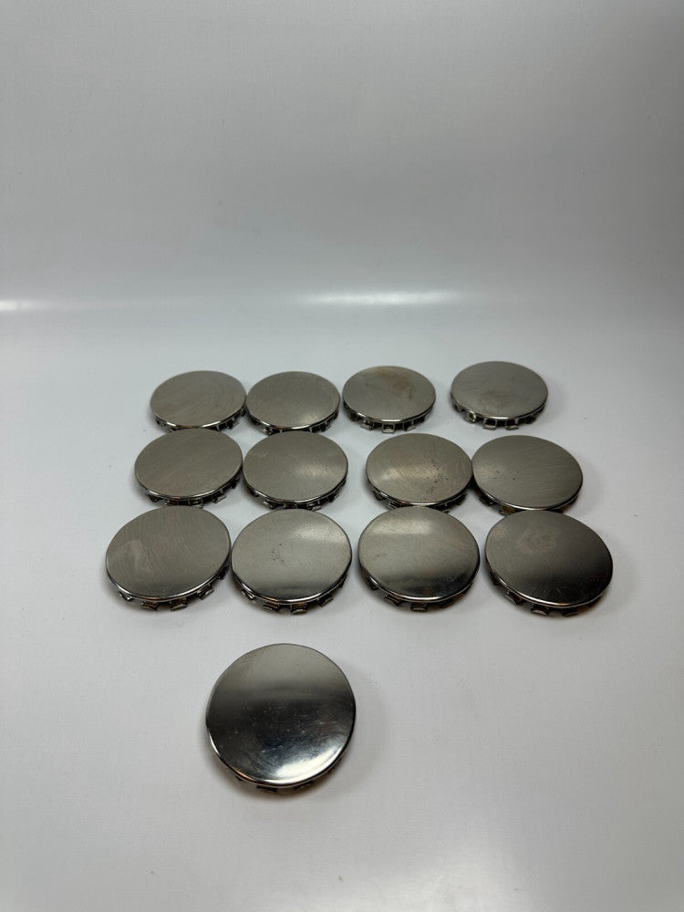 2" Chrome Plugs Steel Hole Est. For 1/8" Thick (Lot of 13) New Fast Ship