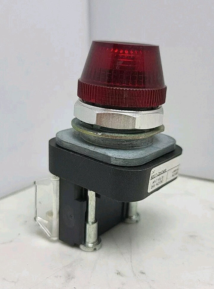 Allen Bradley 800T-QH24R Red Pilot Light 24 VDC Series U Type 4 / 13