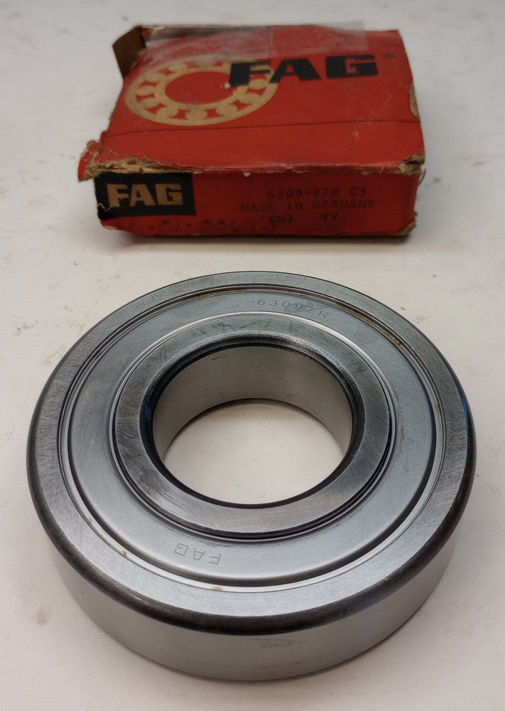 FAG 6309-2ZR-C3 Ball Bearing Deep Groove 45 x 100 x 25mm 63092ZRC3 Double Shield