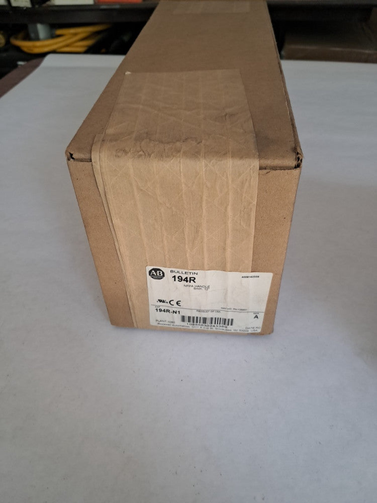 ALLEN BRADLEY 194R-N1 SERIES A, NFPA 79 HANDLE & 12" SHAFT, NEW #326290
