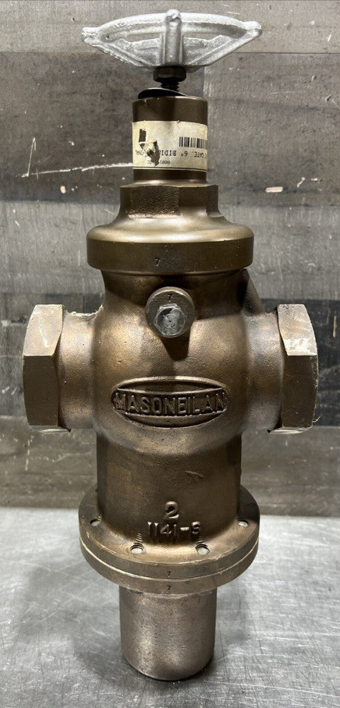 Masoneilan 11-11 Bronze Threaded Pressure Reducing Regulator Valve 2in Npt 250