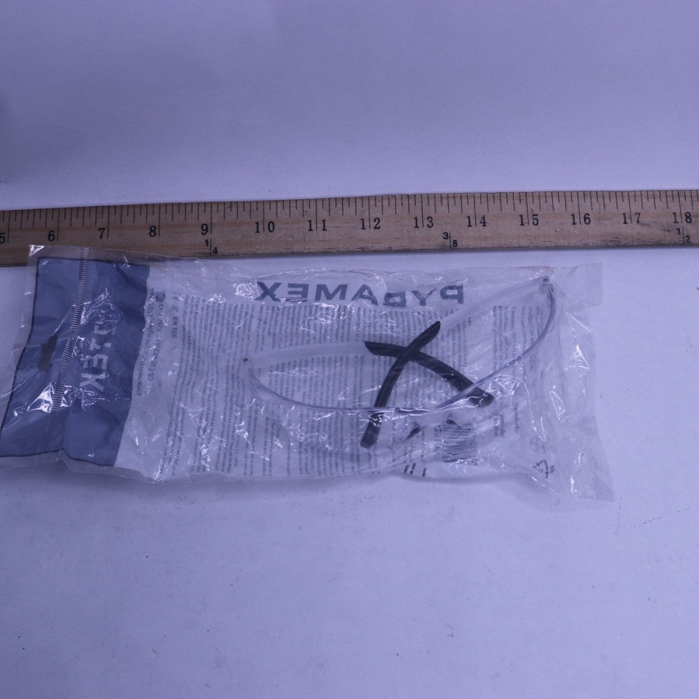 Ztek Safety Glasses Clear Frame with Clear Lens S2510S