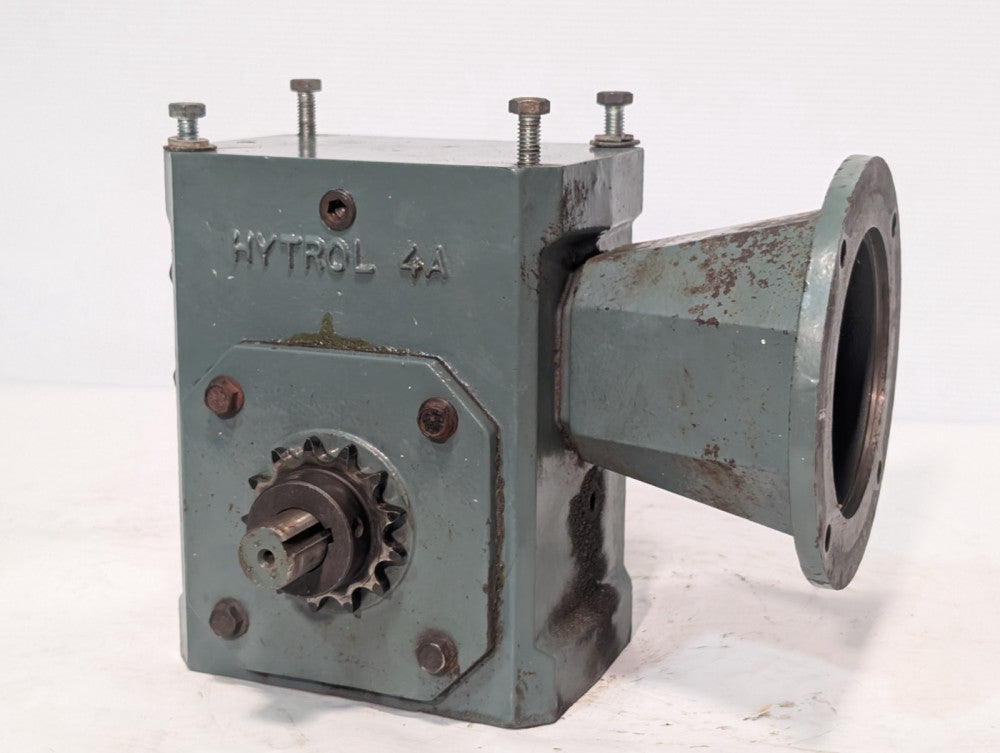 Hytrol 4A gear speed reducer (gearbox) assembly, 50.1085, LH/Left-Hand, As shown