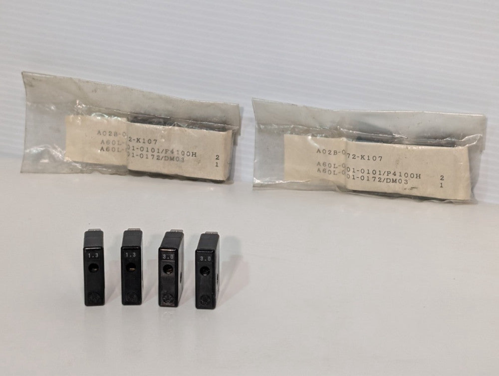 Lot of FANUC A02B-0072-K107 fuse/relay kit A60L-0001-0101 P4100H, others shown