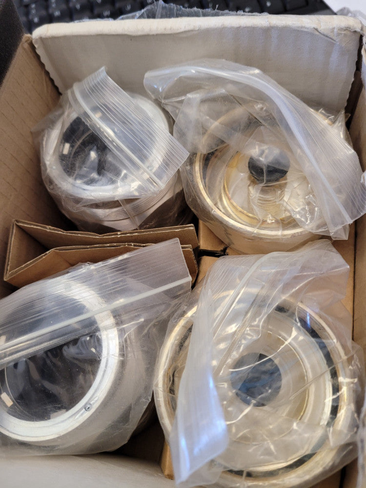 BOX OF 2  Huber+Suhner 11-716-50-42-2 / 003-Y Quick-Fit COAX CONNECTOR 22658185