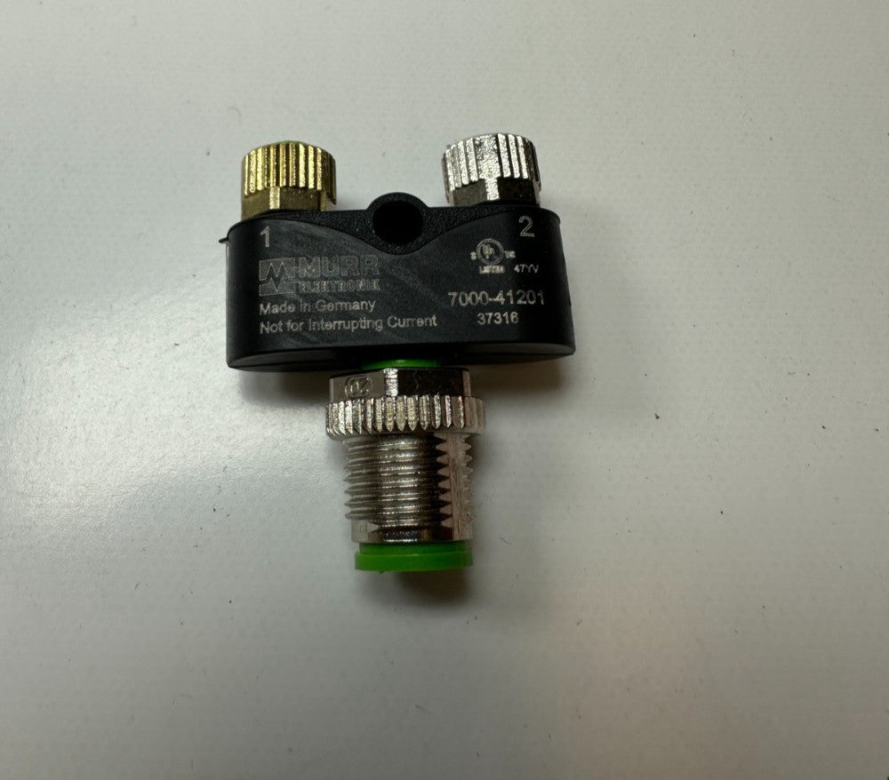 Murrelektronik 7000-41201 T-Coupler M12 Male x M8 Female Straight - New