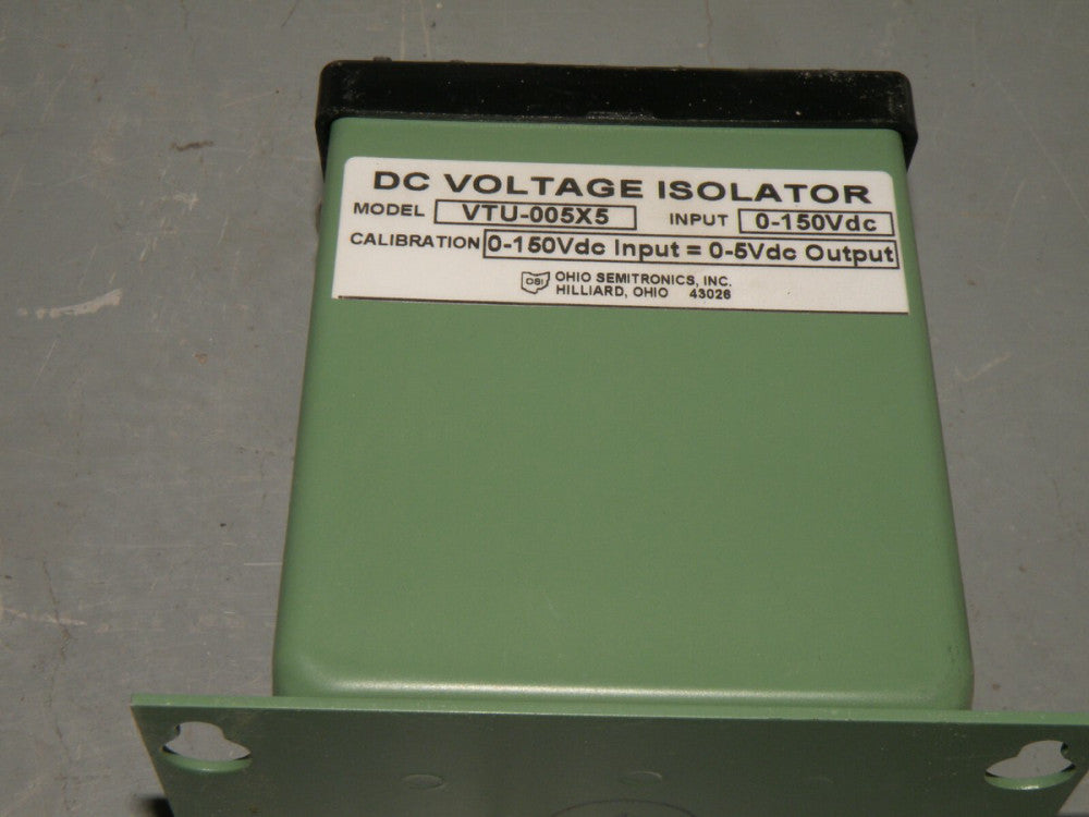 Ohio Semitronics VTU-005X5 Unidirectional Voltage Isolator 0-150 In V 0-5V Out