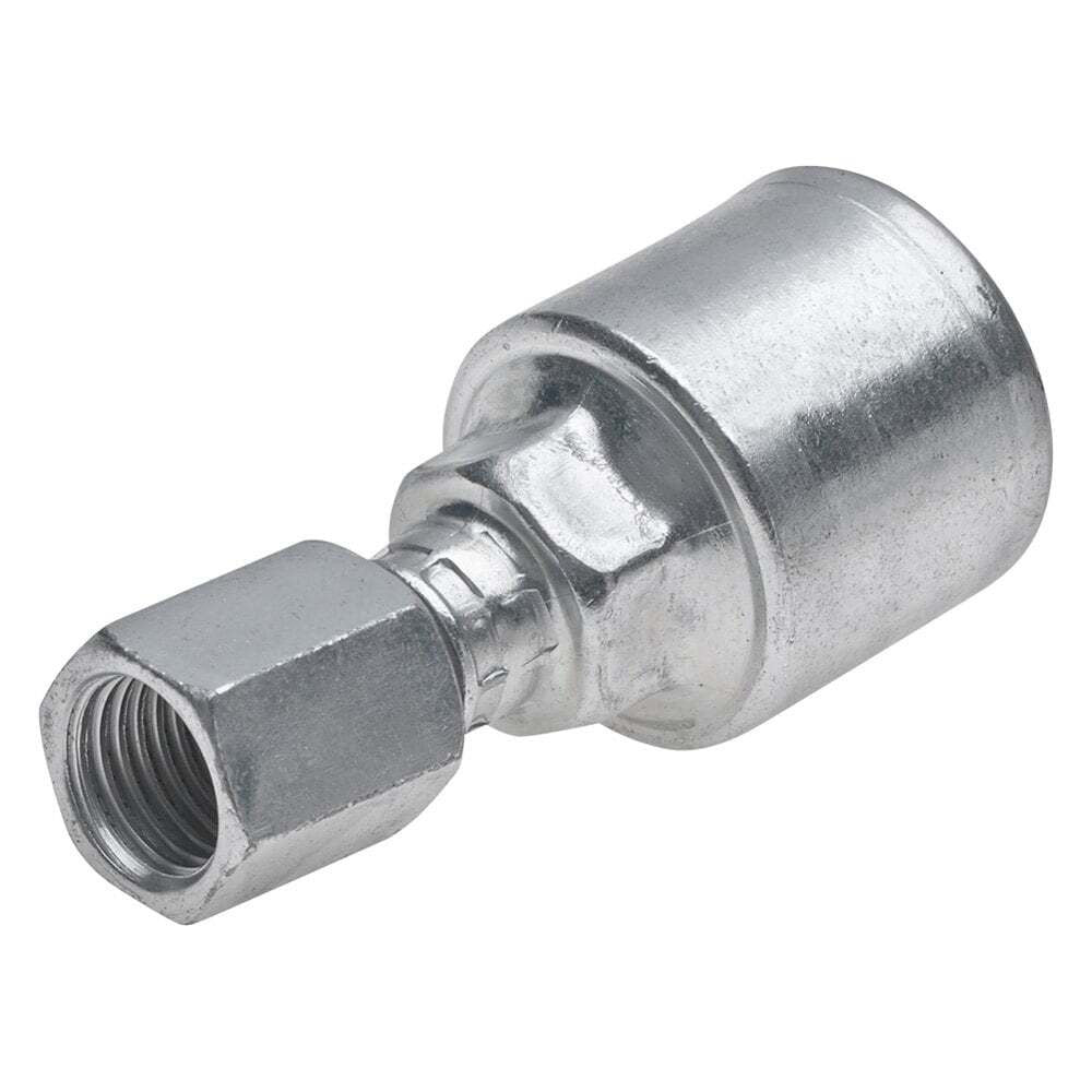 Gates G25170-0808 MegaCrimp 1/2" x 2.88" Female JIC 37° Flare Swivel Coupling