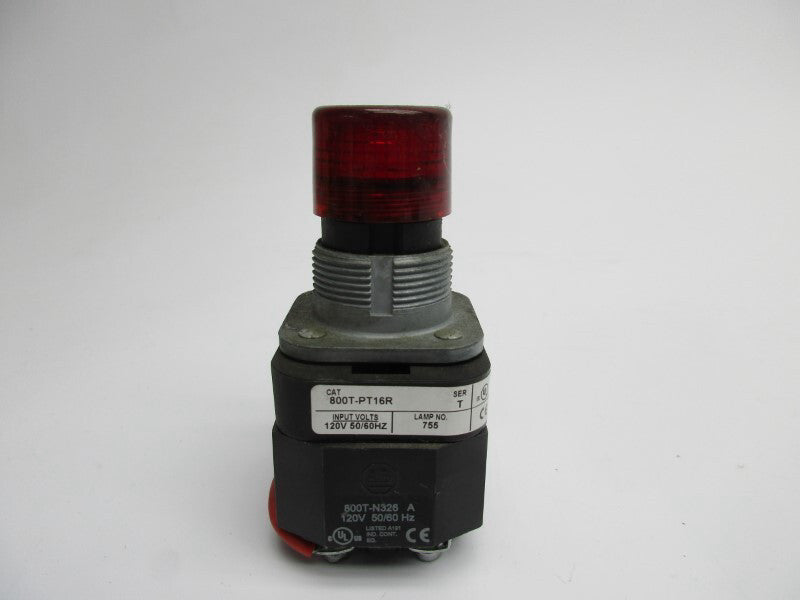 ALLEN BRADLEY 800T-PT16R SER. T 120V UNMP