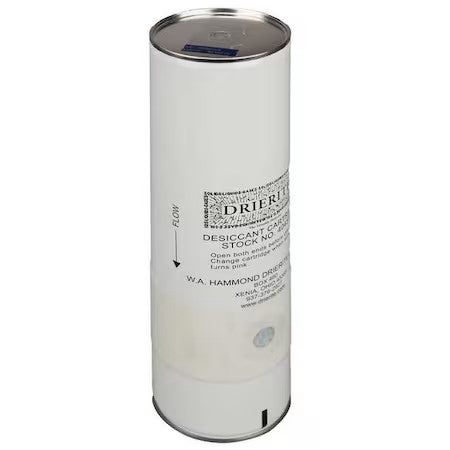 Zoro Select 40450W Desiccant Cartridge, Cardboard/Steel