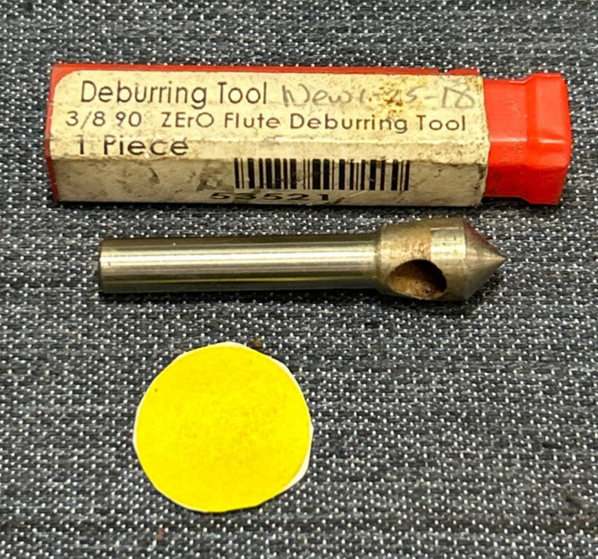 KEO DEBURRING TOOL PART NO 53520  3/8"  90°  ZERO FLUTE