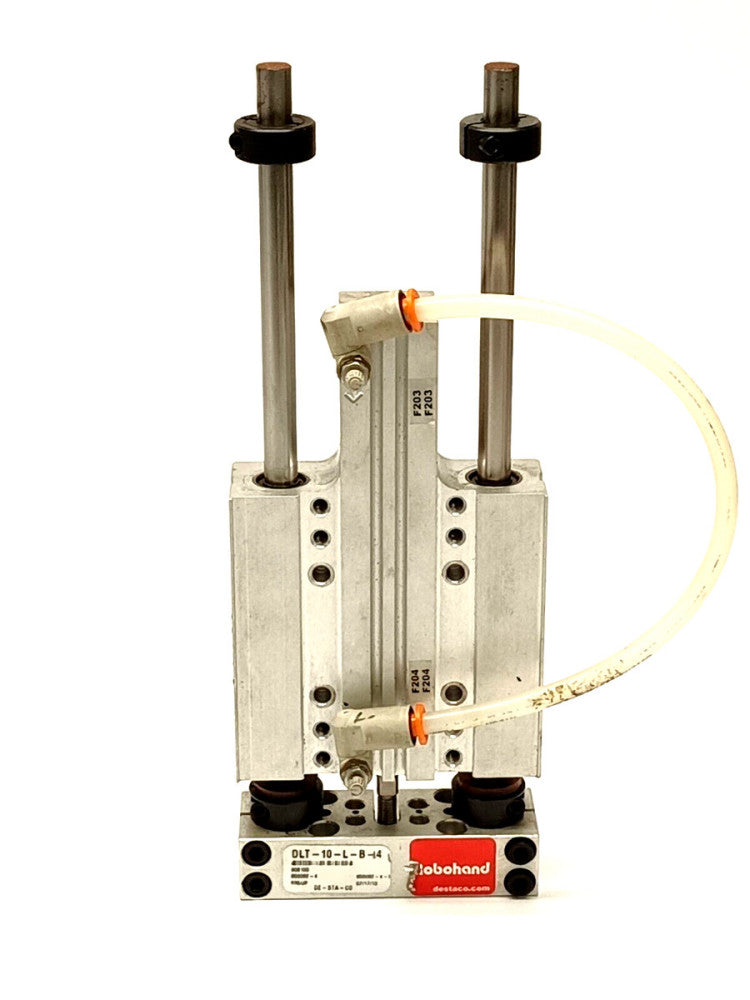 Destaco DLT-10-L-B-4 Robohand Internal Air Cylinder Linear Thruster Slide
