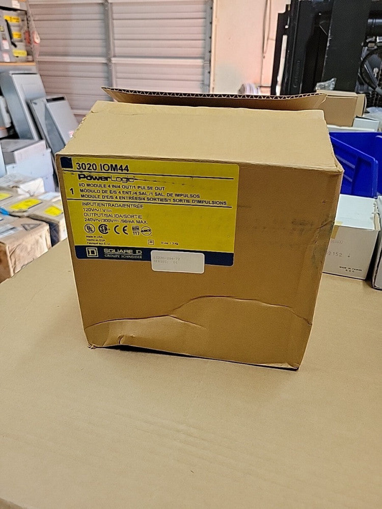 SQUARE D  3020 / IOM-44 POWERLOGIC I/O MODULE 4H