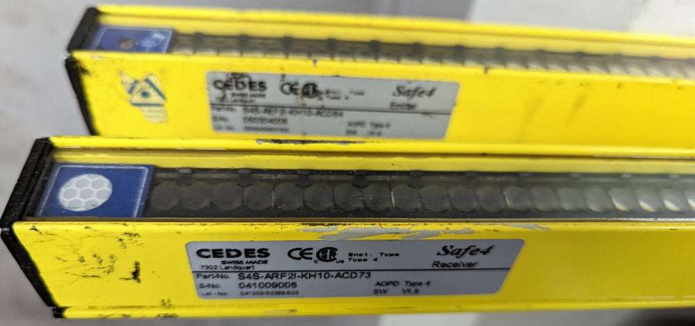 Light Curtin Emitter (Transmitter) And Receiver Set 120mm (56”) CEDES Safe 4    