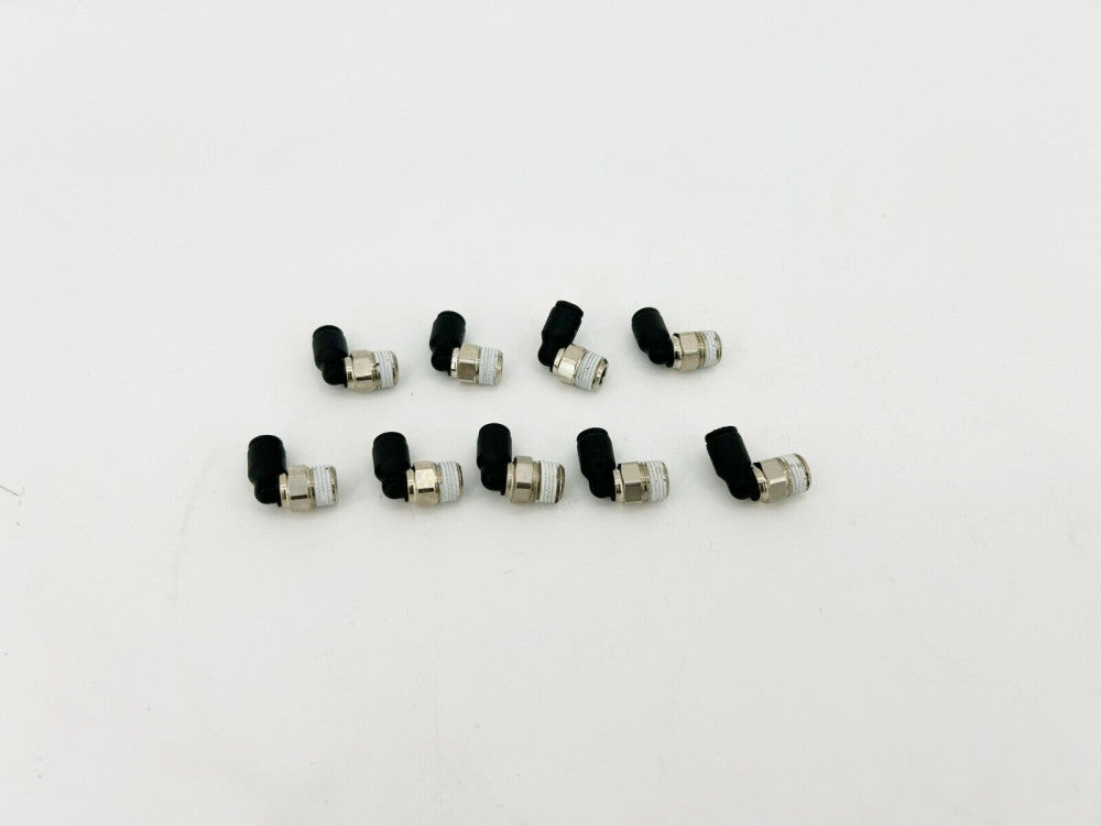 Lot of 9 New 98200 Male Elbows BSPT, 4mm Tube, 1/8" Thrd