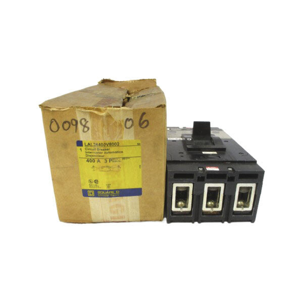 SQUARE D LAL36400V8002 SER. 4 600V 400A NSMP
