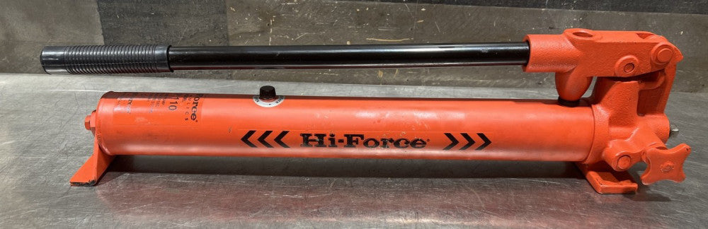 HI-FORCE HP110 HYDRAULIC HAND PUMP SINGLE SPEED 700 BAR/10,000 PSI Nos Surplus