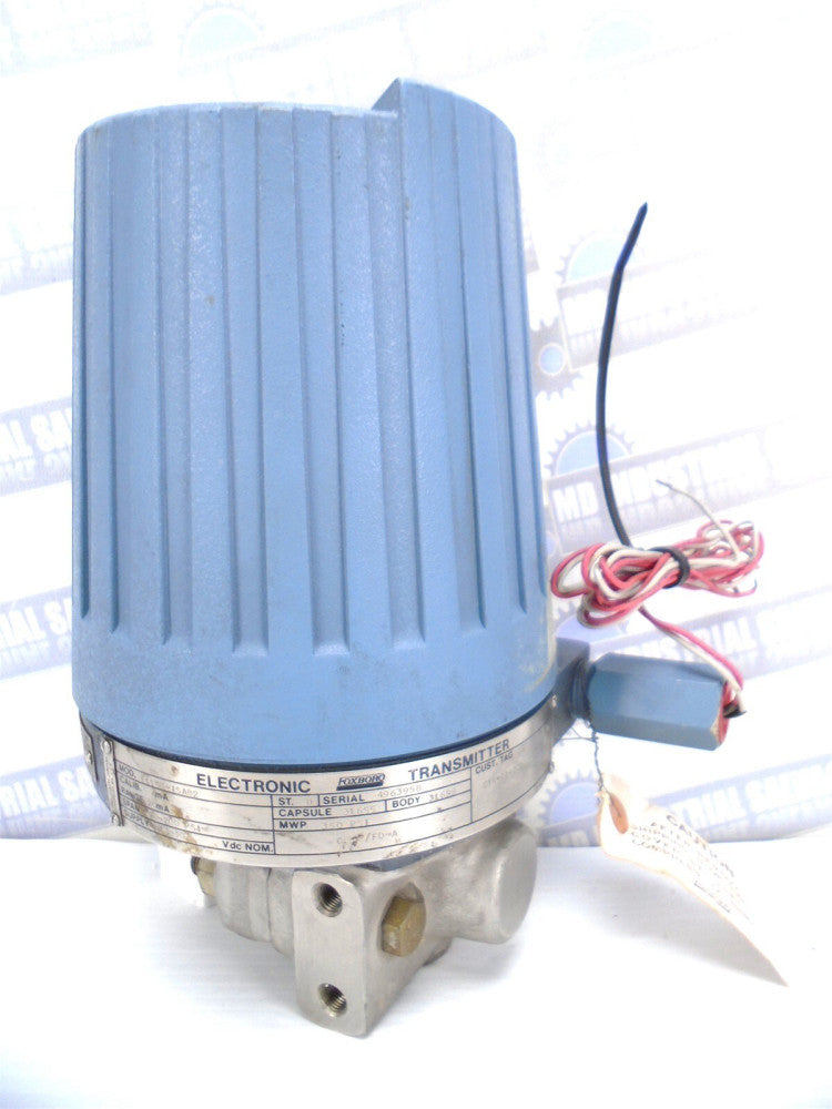 FOXBORO - E11GM-ISAB2 - Differential PRESSURE TRANSMITTER 20-200psi 13-50VDC NEW