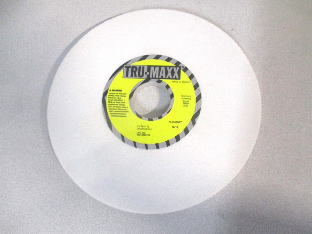 (66243496718) 7″ x 1-1/4″ x 3/8″ K Hardness 60 Grit Surface Grinding Wheel 