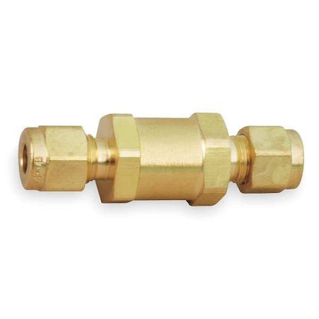 Parker 6Z-C6l-10-Bn-B 3/8" Cpi(R) Brass Instrumentation Check Valve