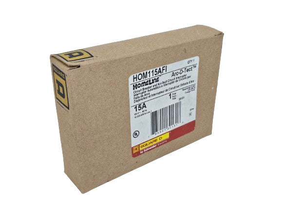 Square D HOM115AFI 15A 120V Arc Fault Circuit Breaker Sacramento