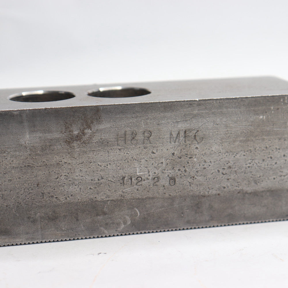 H&R Square Soft Lathe Chuck Jaw Aluminum 5-1/4" Long x 2" Wide x 2" High 112-2.0