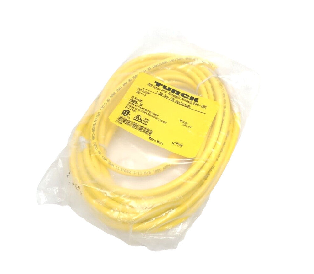 Turck RKC 4T-6 Single Ended Cordset M12 4-Pin Female 6m U5305-10