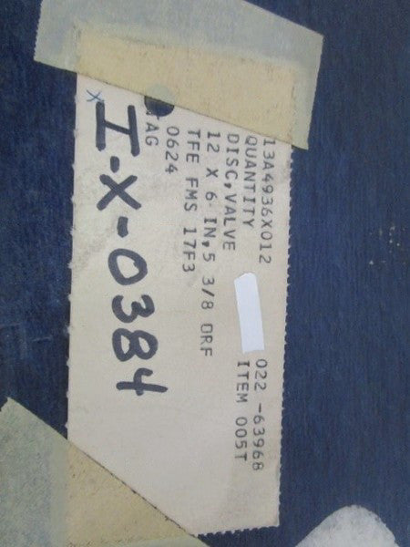 FISHER 12"X6" VALVE DISC 13A4936X012  NSMP