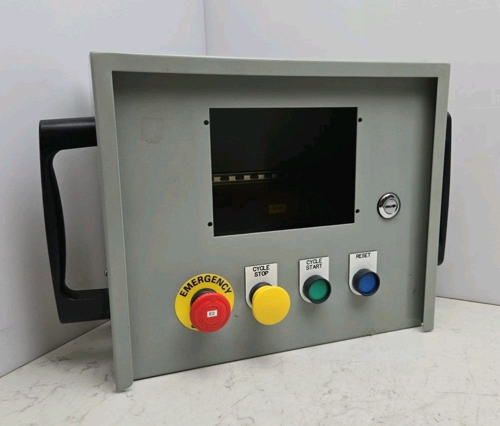 Metal Rite 14" x 12" x 6" Panelview Terminal Electrical Enclosure w/ Pushbuttons