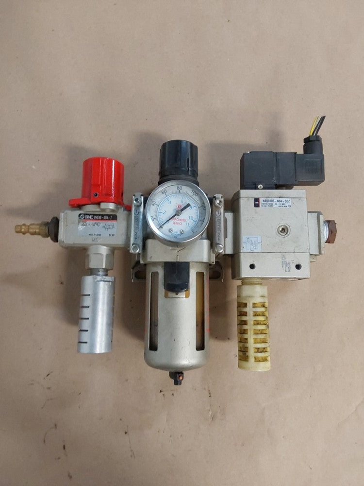 SMC NAV4000-N04-5DZ PNEUMATIC SOLENOID VALVE VHS40-N04-Z & AW40-N04-Z