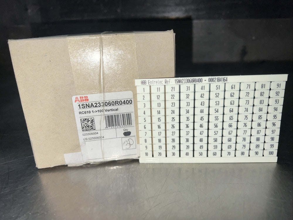 Box Of 30 Nos / ABB Entrelec 1SNA111034R0400 ABB-CONNECTION - SNA SERIES SC...