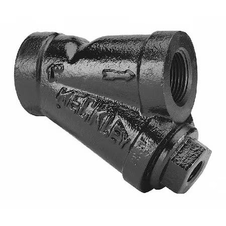 Keckley 33Thy-Ci062p34-Fti-B7 Y Strainer, 3" Pipe, Threaded, Cast Iron