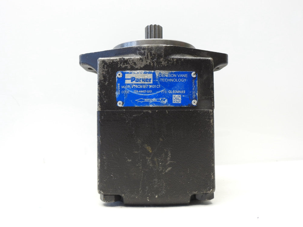 GENUINE ParkerT6CM B17 3R01 C1 Industrial Vane Pump 024-44407-0/01 - OEM NOB NEW