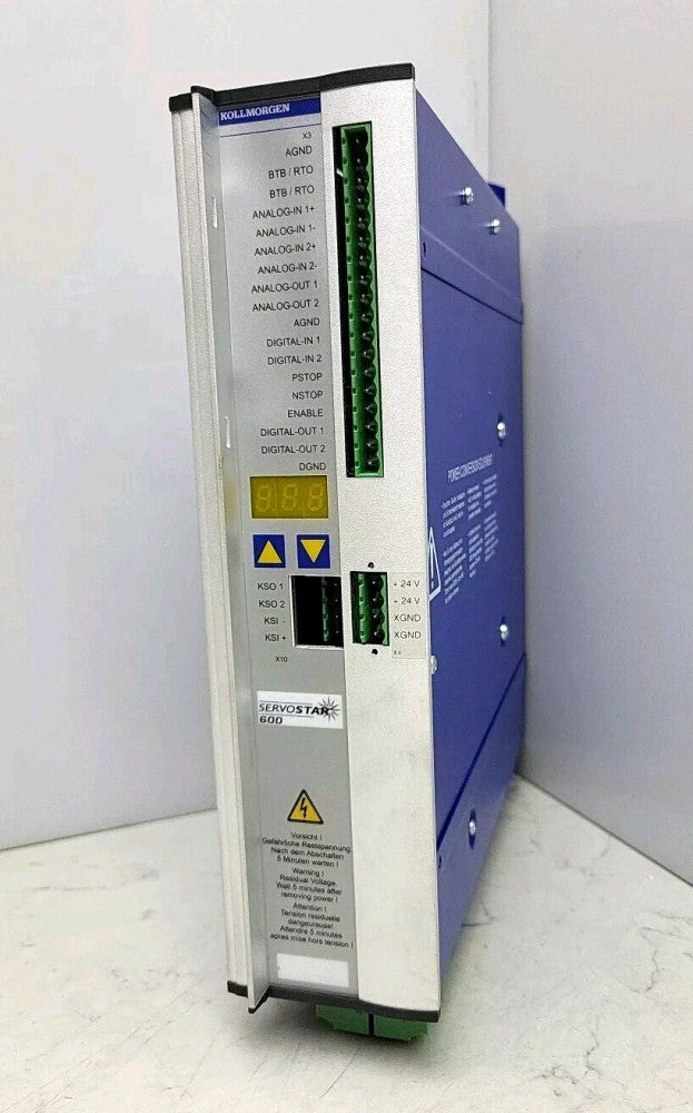 Kollmorgen Servo Drive Ats ServoStar 600 603-AS-BV S60301-550 Used