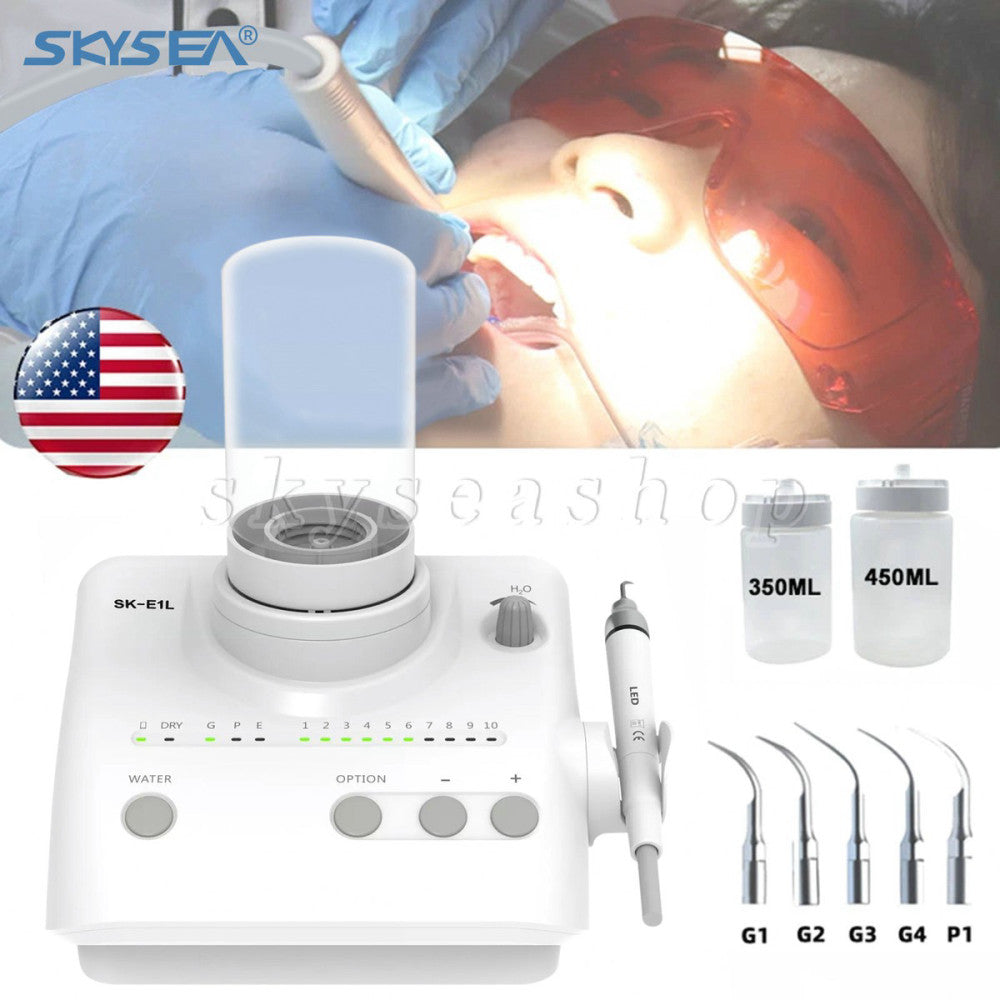 For Cavitron Dental Portable Ultrasonic Scaler 2*Bottles fit EMS LED Handpiece