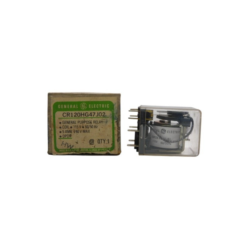 GENERAL ELECTRIC CR120HG47J02 115V 5A NSMP